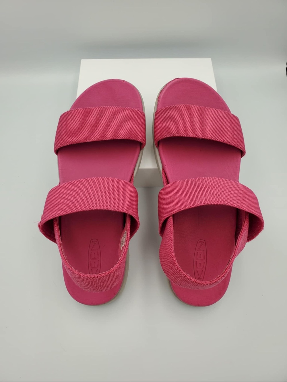 Keen Pink Peacock & Vapor Elle Backstrap Sport Sandals size 8.5 - Picture 8 of 11